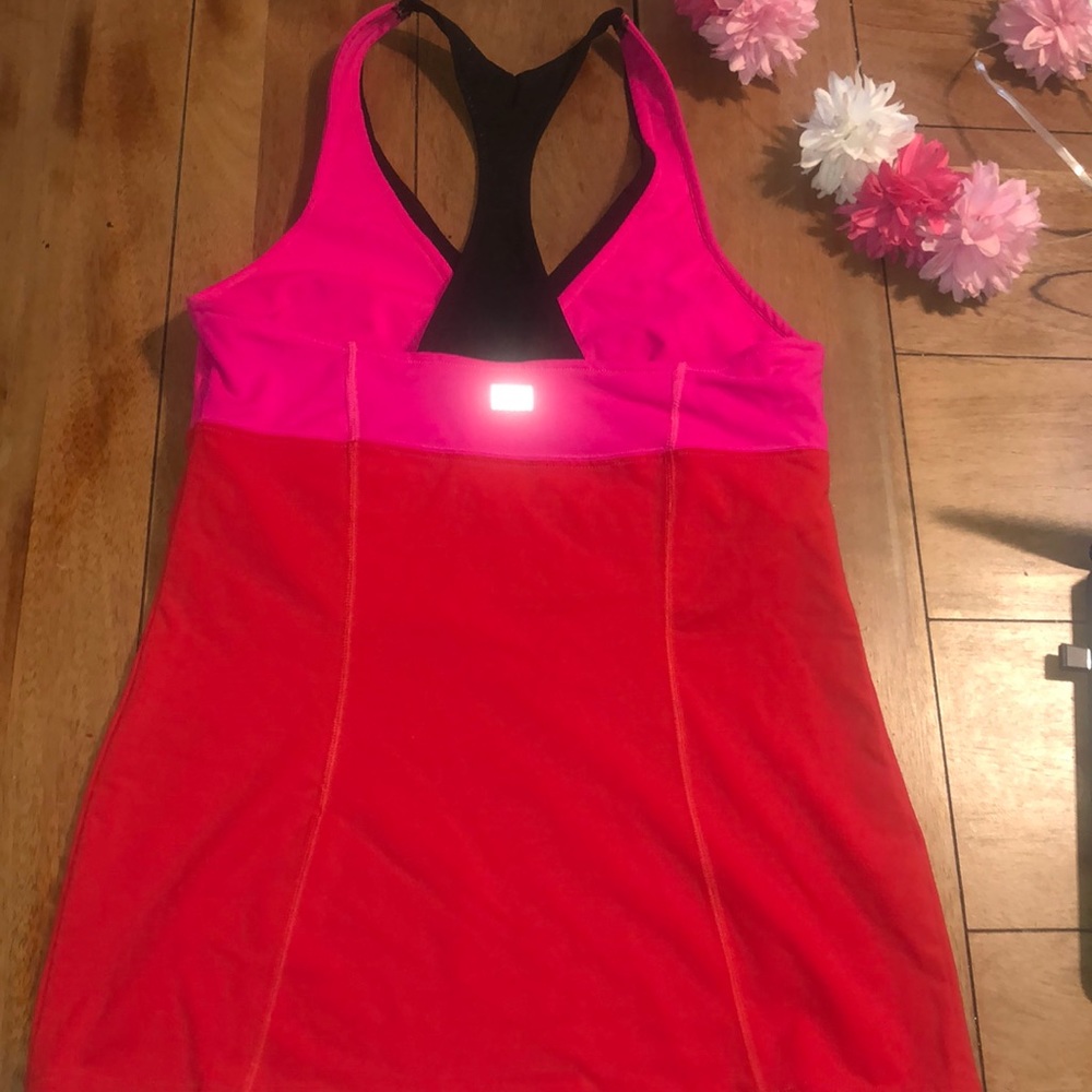 Victoria’s Secret VSX Sport Black & Pink work out Tank Sz M - Picture 4 of 5